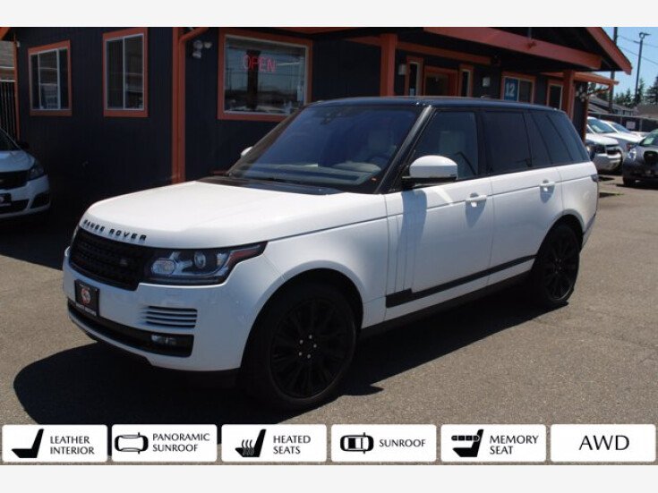 Thumbnail Photo undefined for 2017 Land Rover Range Rover Supercharged